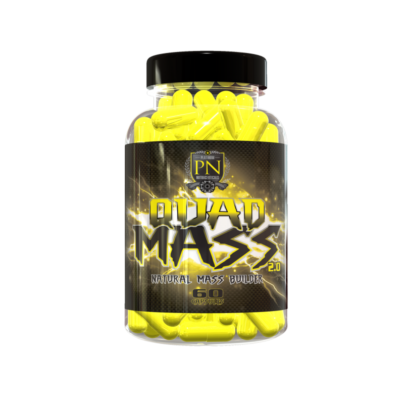 Platinum Nutraceuticals Quad Mass 2.0 60kaps.