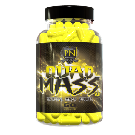 Platinum Nutraceuticals Quad Mass 2.0 60kaps.