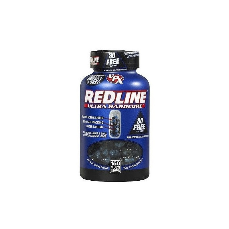 VPX Redline Ultra Hardcore 150 kaps ( 120 + 30 )