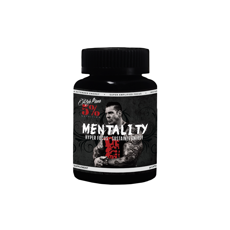 5% Rich Piana Mentality 90 kaps.