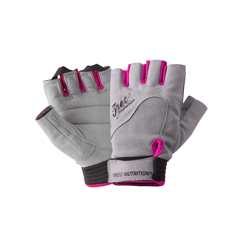 Trec rękawice women fitness szare