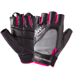 Trec  rękawice women fitness czarno-szare