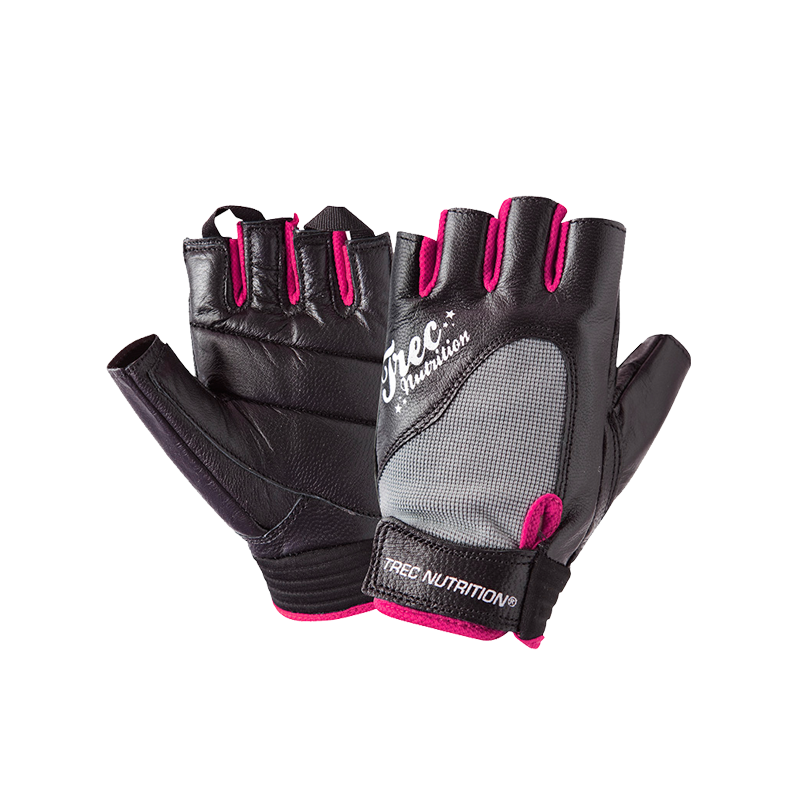 Trec  rękawice women fitness czarno-szare