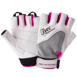 Trec rękawice women fitness białe