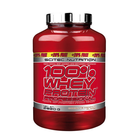 Scitec 100% Whey Protein Professional + 20% Gratis 2820g