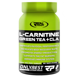 Real Pharm L-Carnitine, Green Tea & Cla 90 kaps.