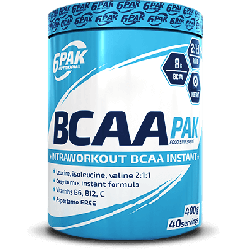 6PAK BCAA Pak 400g