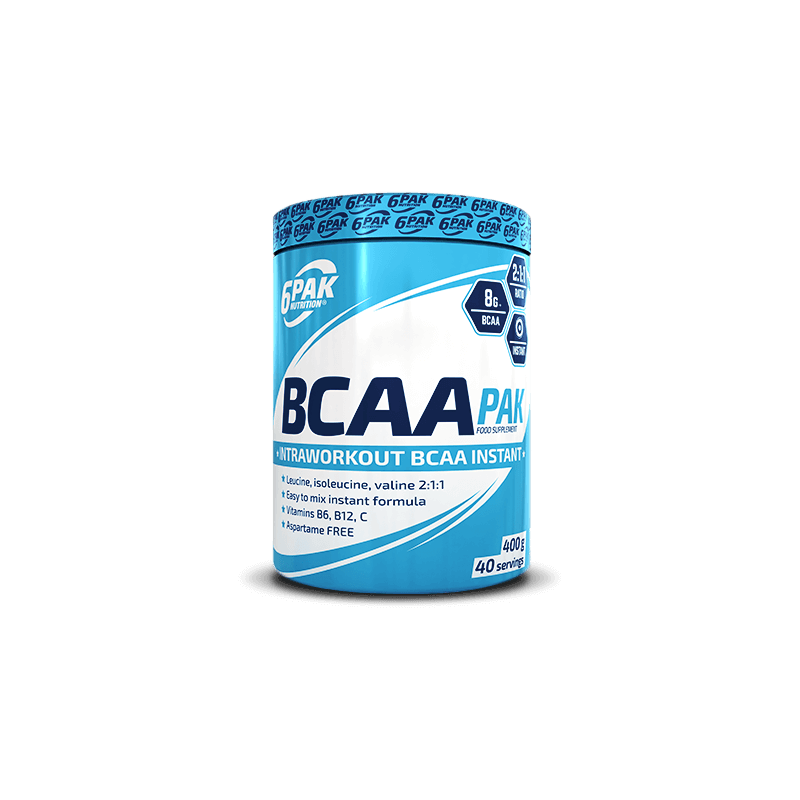 6PAK BCAA Pak 400g