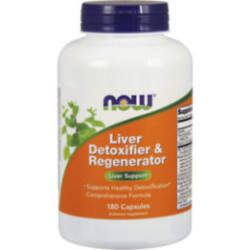NOW Foods Liver Detoxifier & Regenerator 180 kaps.