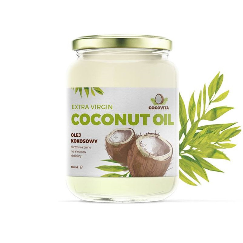 Cocovita Olej Kokosowy Nierafinowany 900ml