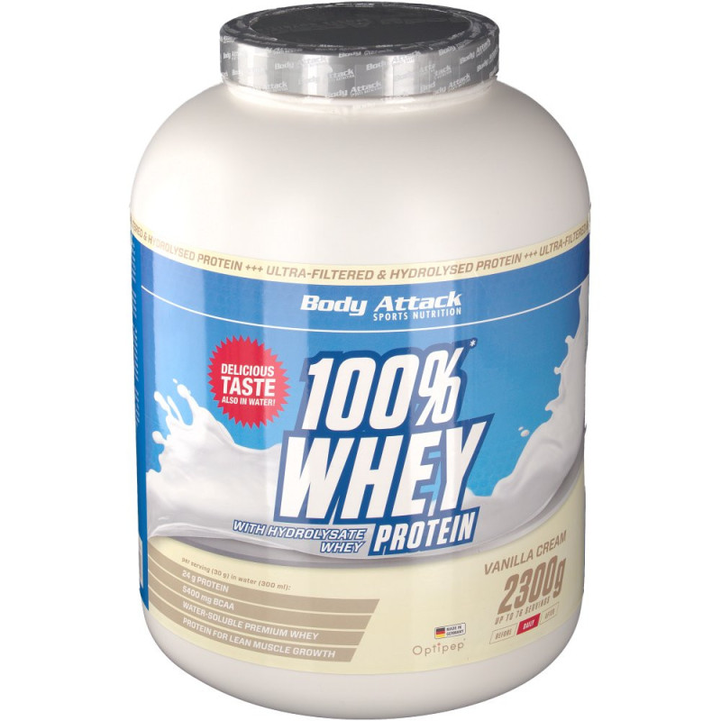 Body Attack 100% Whey Protein 2300g