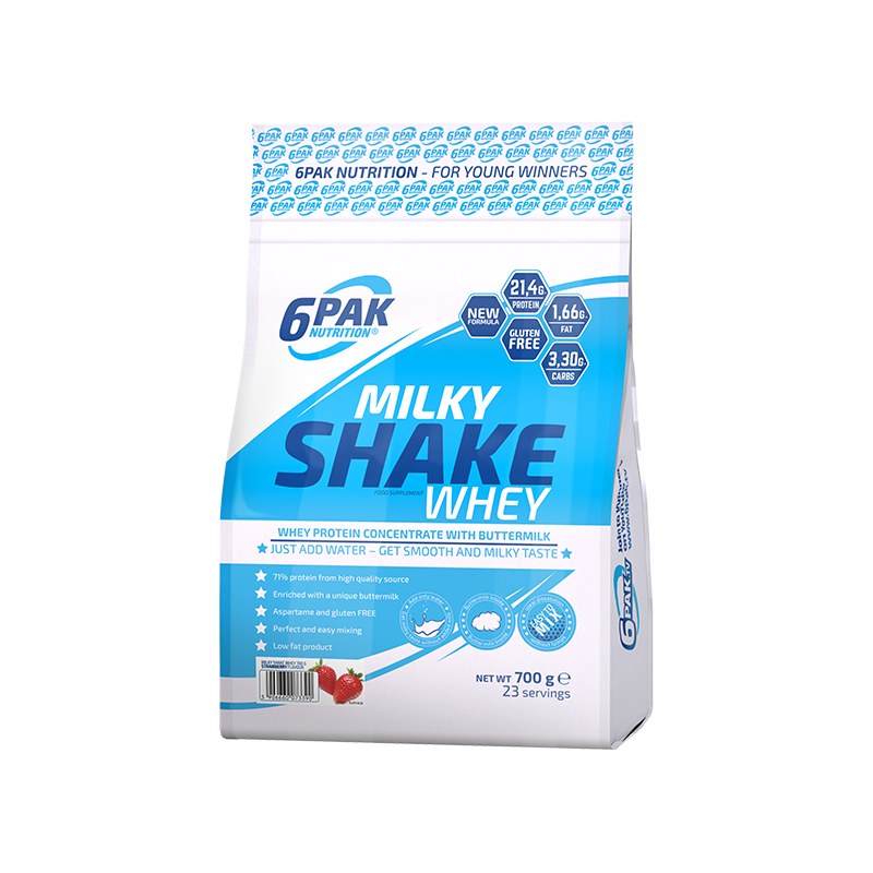 6PAK Milky Shake 700g