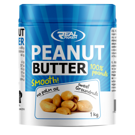 Real Pharm Peanut Butter Smooth 1000g