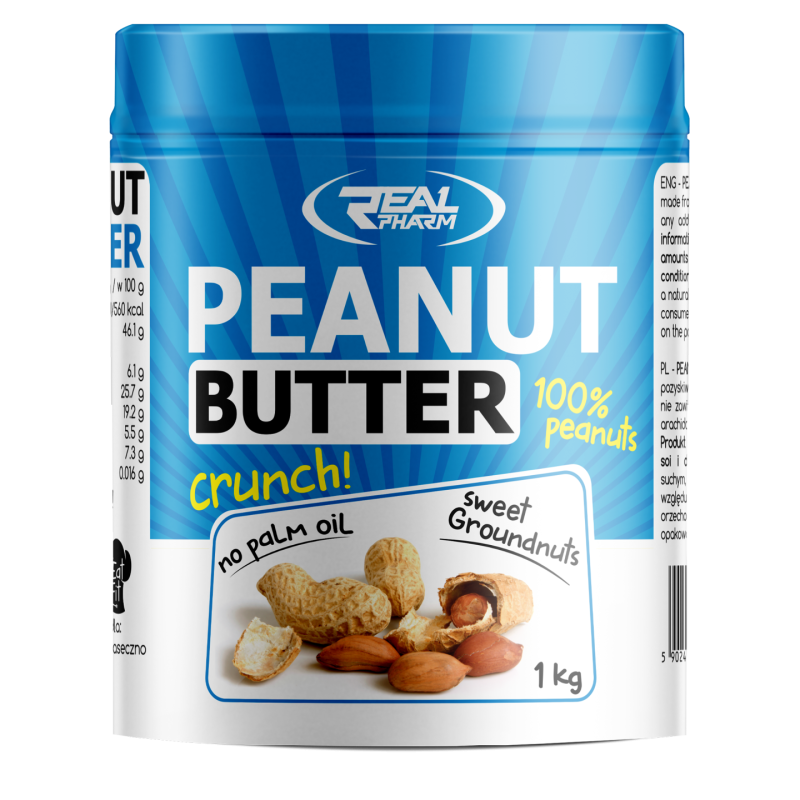Real Pharm Peanut Butter Crunchy 1000g