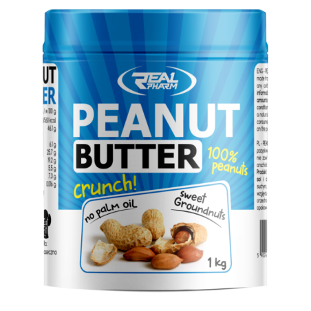 Real Pharm Peanut Butter Crunchy 1000g