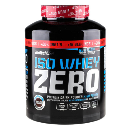 BioTech USA Iso Whey Zero 2270g + 20 % Gratis