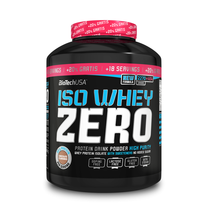BioTech USA Iso Whey Zero 2270g + 20 % Gratis