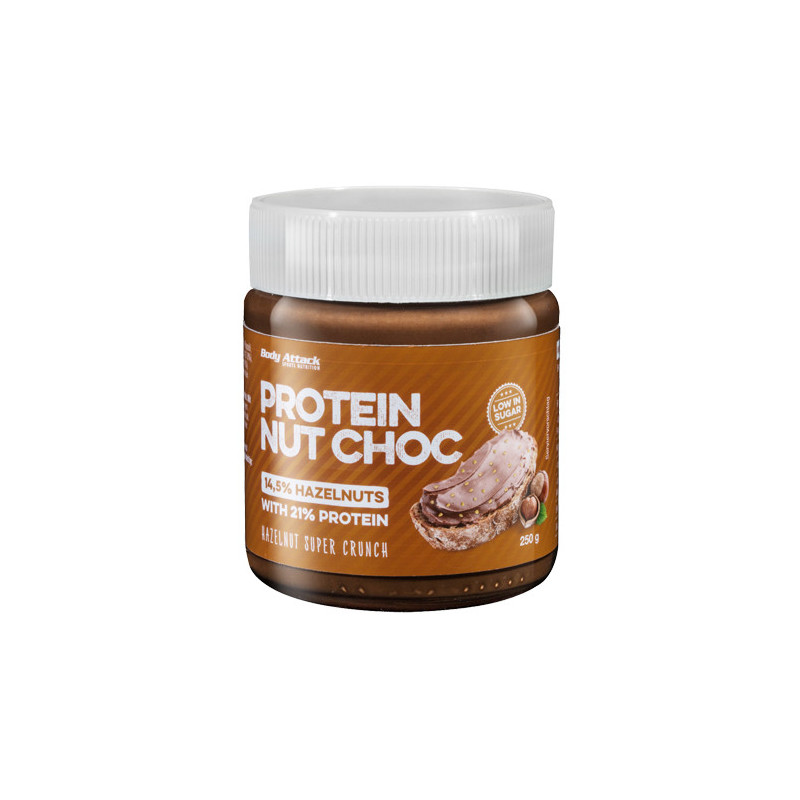 Body Attack Protein Nut Choc Super Crunch 250g