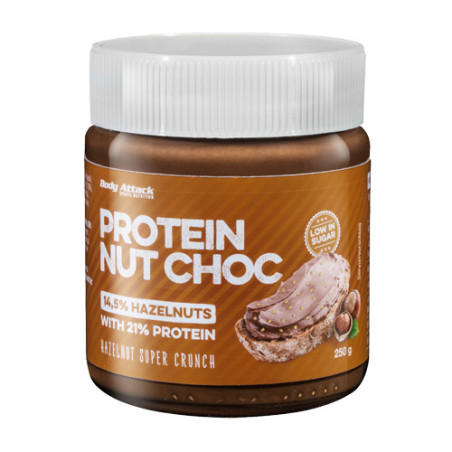Body Attack Protein Nut Choc Super Crunch 250g
