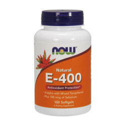 NOW Foods E-400 100 kaps.