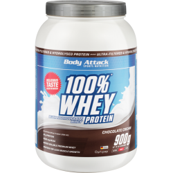Body Attack 100% Whey Protein 900g