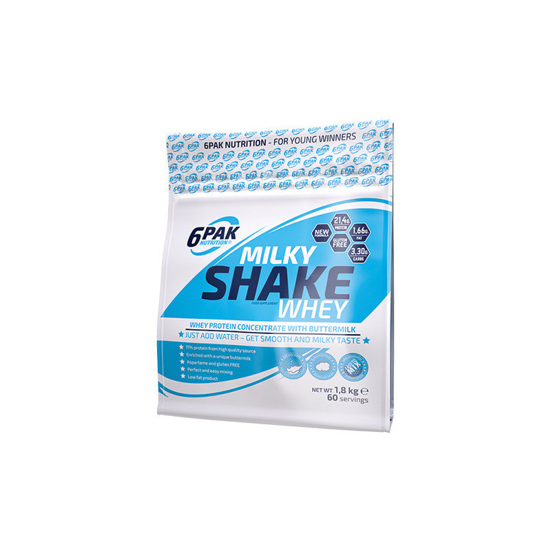 6PAK Milky Shake 1800g
