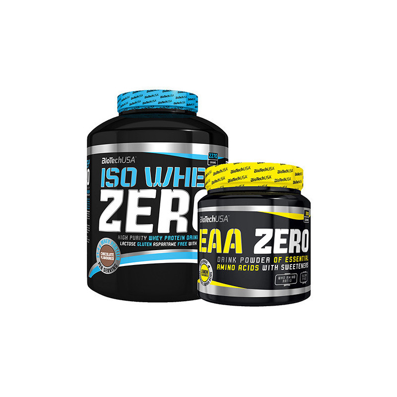 Biotech Iso Whey Zero 2270g + EAA Zero Gratis