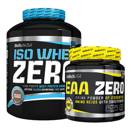 Biotech Iso Whey Zero 2270g + EAA Zero Gratis