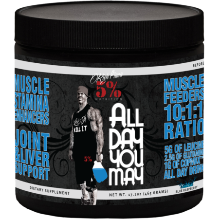 5% Rich Piana All Day You May 465g
