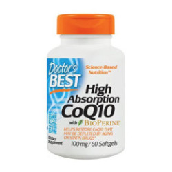 Doctor's Best High Absorption CoQ10 100mg 60 kaps.