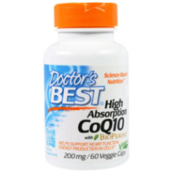 Doctor's Best High Absorption CoQ10 200mg 60 kaps.