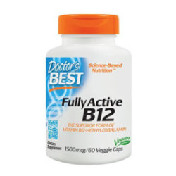Doctor's Best Fully Active B12 60 kaps.