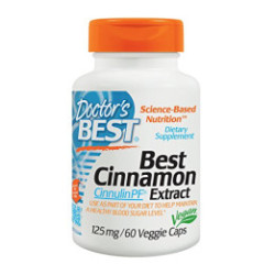 Doctor's Best Cinnamon Extract 60 kaps.