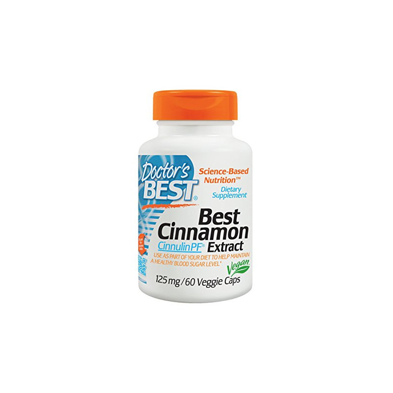Doctor's Best Cinnamon Extract 60 kaps.