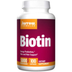 Jarrow Formulas Biotin 5000mcg 100 kaps.