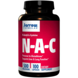 Jarrow Formulas N-A-C ( N-Acetyl-L-Cysteine ) 500mg 100 kaps.