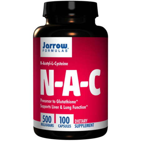Jarrow Formulas N-A-C ( N-Acetyl-L-Cysteine ) 500mg 100 kaps.