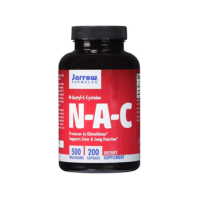 Jarrow Formulas N-A-C ( N-Acetyl-L-Cysteine ) 500mg 200 kaps.