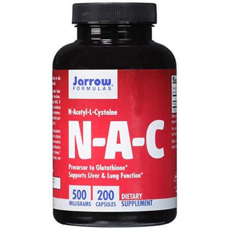Jarrow Formulas N-A-C ( N-Acetyl-L-Cysteine ) 500mg 200 kaps.