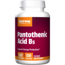 Jarrow Formulas Pantothenic Acid B5 500mg 100 kaps.
