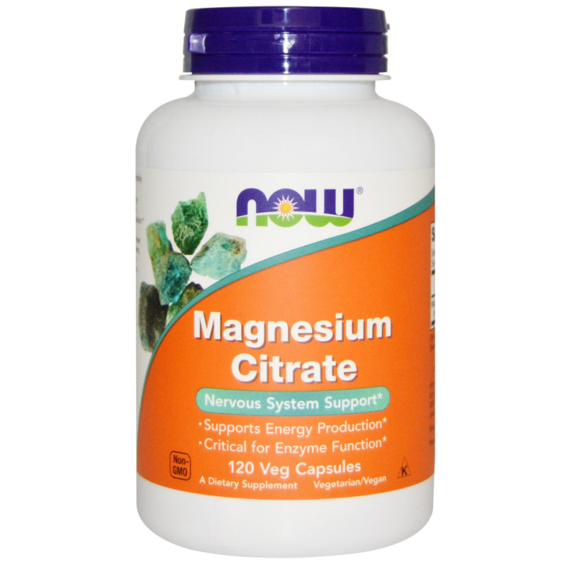 Now Foods Magnessium Citrate 400mg 120 vcaps.