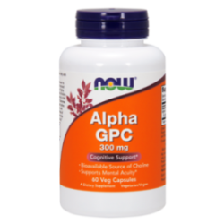 Now Foods Alpha GPC 300mg 60 vcaps.