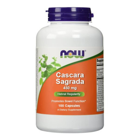Now Foods Cascara Sagrada 450mg 100 vcaps.