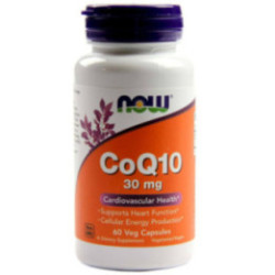 Now Foods CoQ10 30mg 60 vcaps.