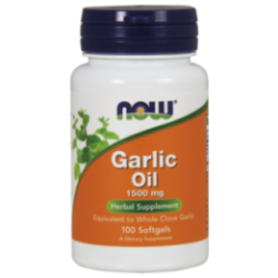 Now Foods Garlic Oil 1500mg 100 softgels
