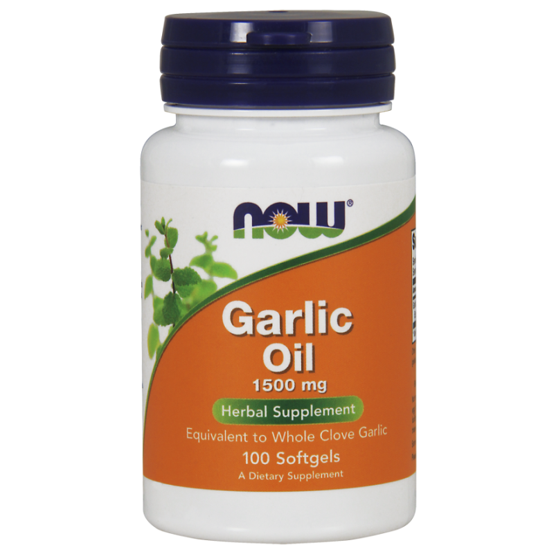 Now Foods Garlic Oil 1500mg 100 softgels