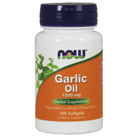 Now Foods Garlic Oil 1500mg 100 softgels