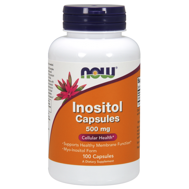 Now Foods Inositol 500mg 100 kaps.
