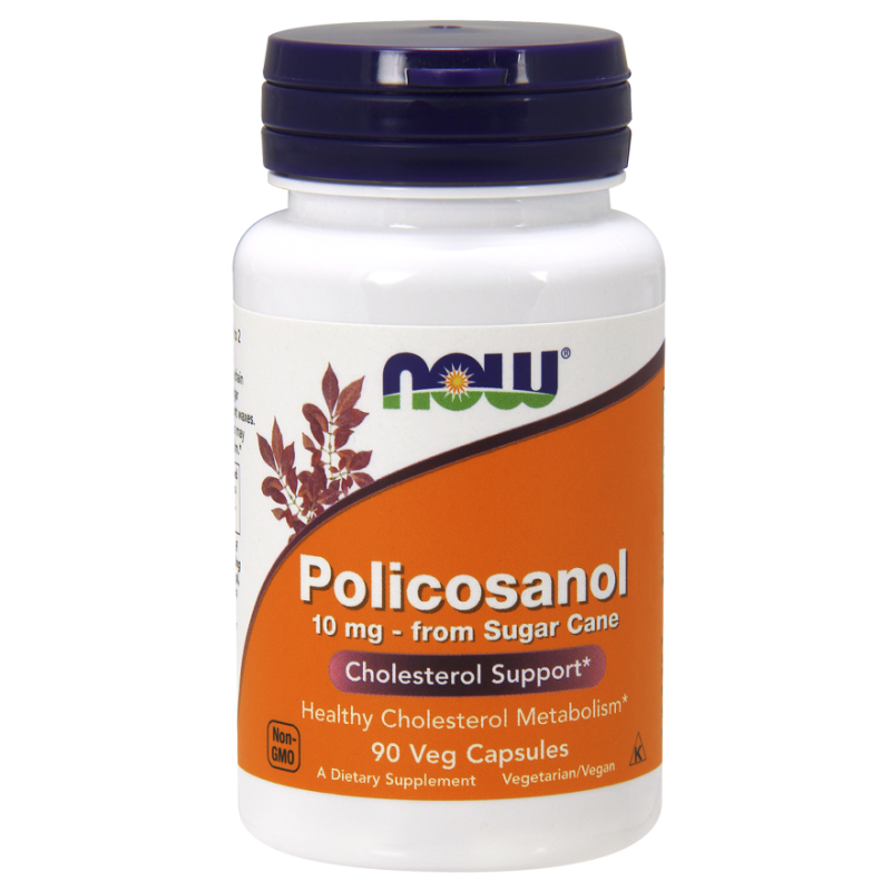 NOW Foods Policosanol 10mg 90 vcaps.
