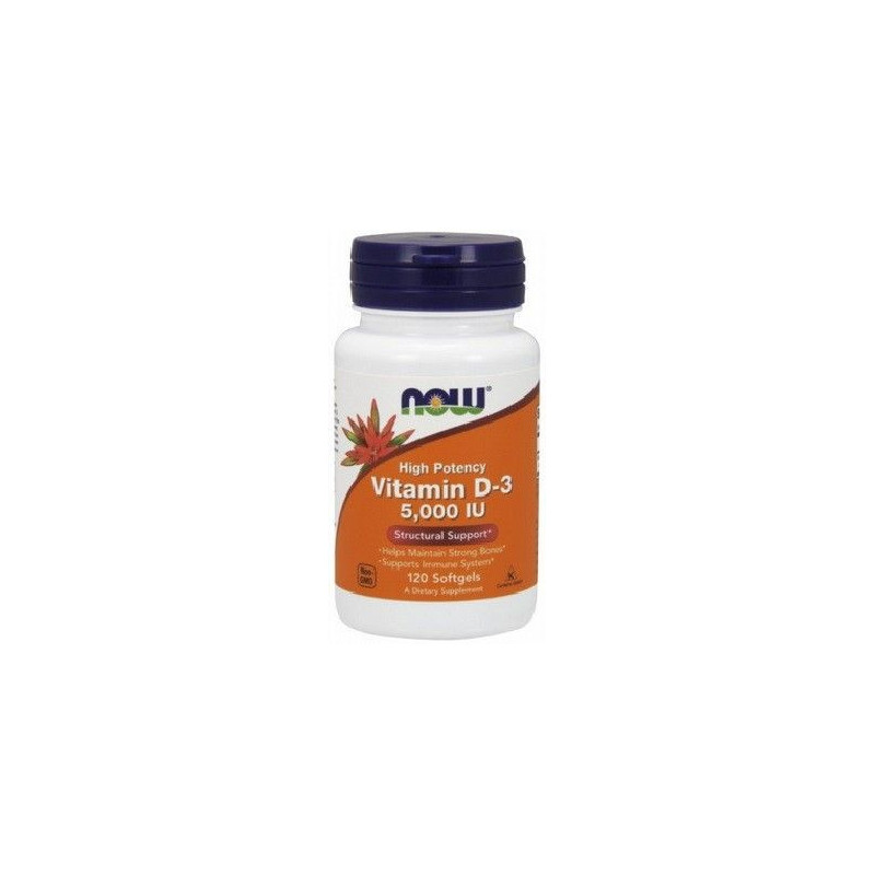 Now Foods D3 5000IU 120 softgels